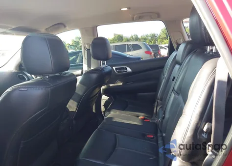 2017 Nissan Pathfinder Sl из США, поврежденный, VIN 5N1DR2MN2HC905094